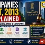 Companies Act, 2013 Explained Key Provisions, Types & Compliance