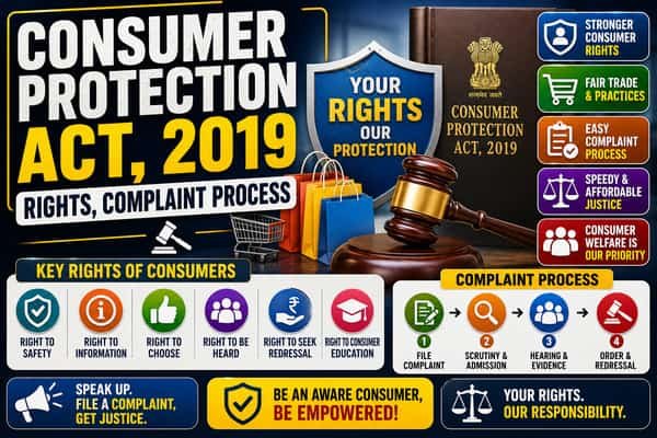 Consumer Protection Act 2019 Rights, Complaint Process