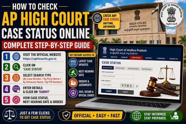 How to Check AP High Court Case Status Online Complete Step-by-Step Guide