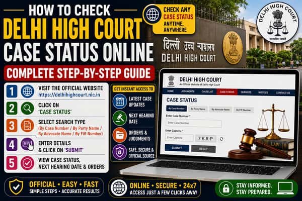 How to Check Delhi High Court Case Status Online: Complete Step-by-Step Guide