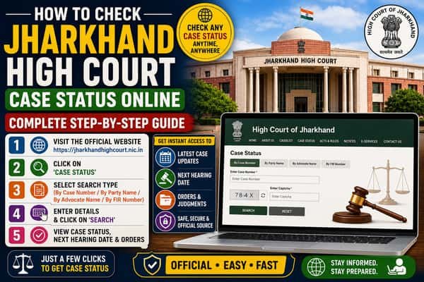 How to Check Jharkhand High Court Case Status Online: Complete Step-by-Step Guide