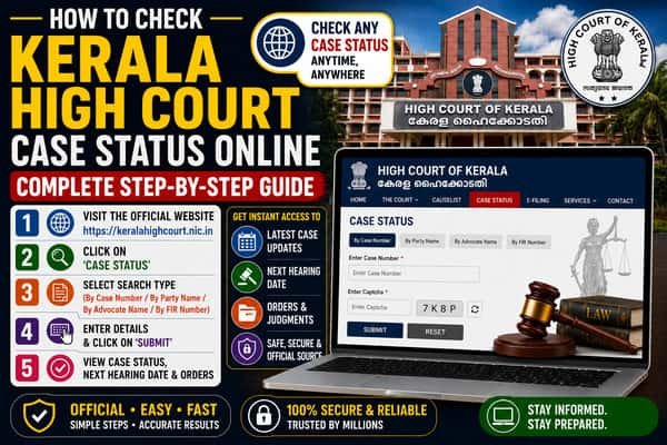 How to Check Kerala High Court Case Status Online: Complete Step-by-Step Guide