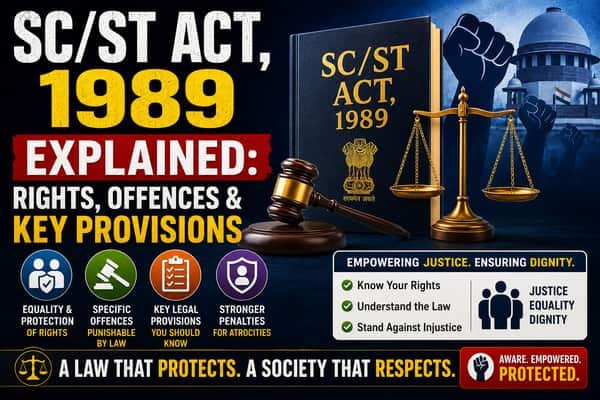 SC:ST Act, 1989 Explained Rights, Offences & Key Provisions