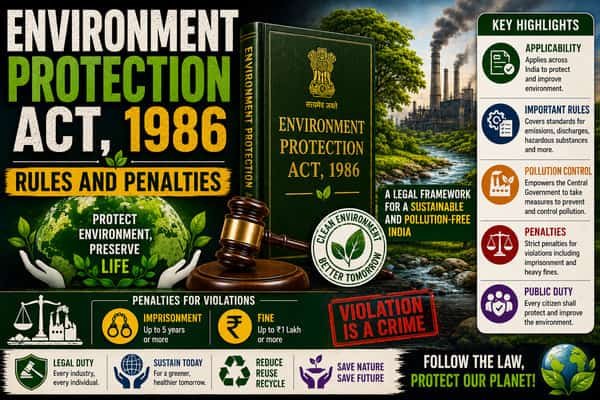Environment Protection Act 1986: Rules and Penalties