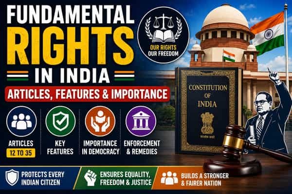 Fundamental Rights in India Articles, Features & Importance