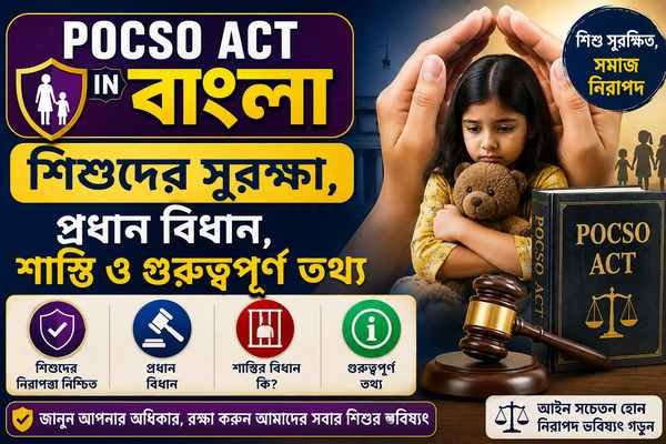 pocso act in bengali​ শিশুদের সুরক্ষা, প্রধান বিধান, শাস্তি ও গুরুত্বপূর্ণ তথ্য